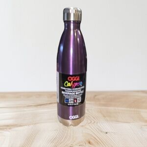 OGGI Calypso Purple Stainless Steel Beverage Bottle